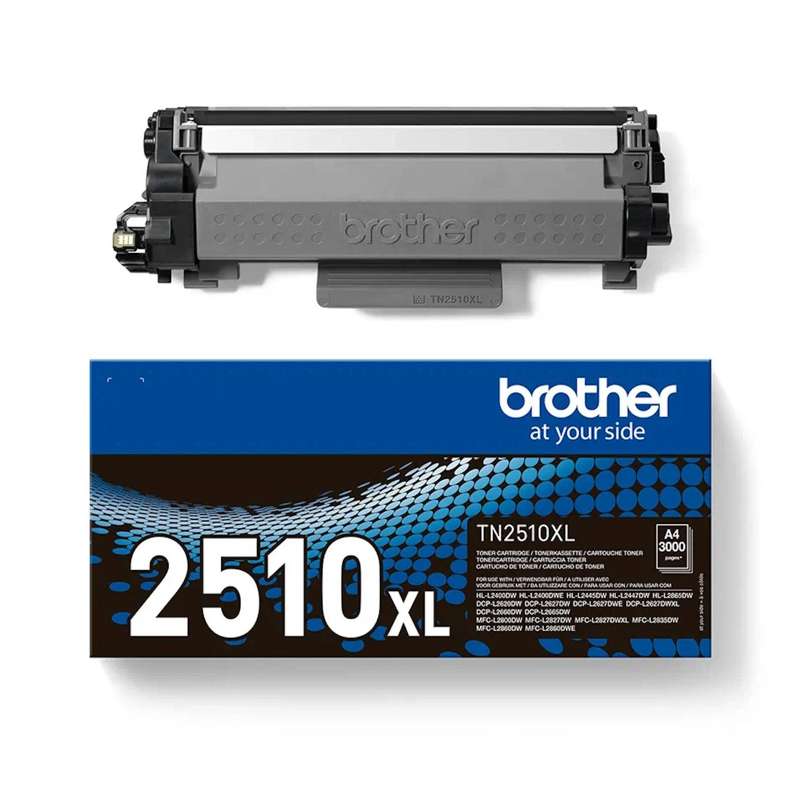 Brother TN-2510XL Black Toner Cartridge Original