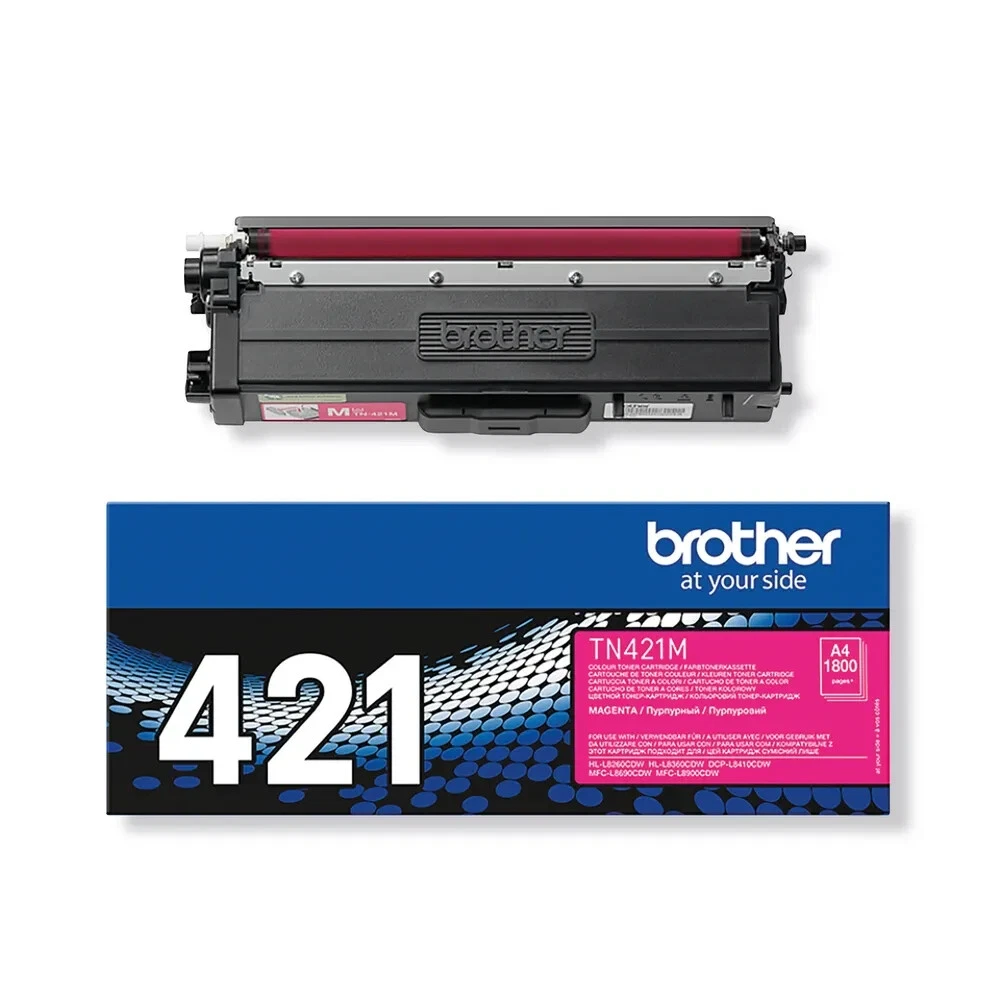 Brother TN-421M Toner Cartridge Magenta TN421M Original
