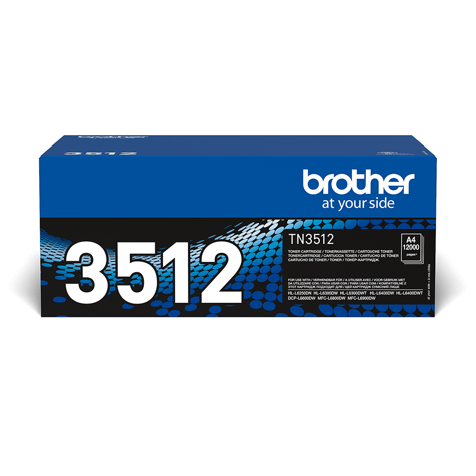 Brother TN-3512 Toner Cartridge Super High Yield Black