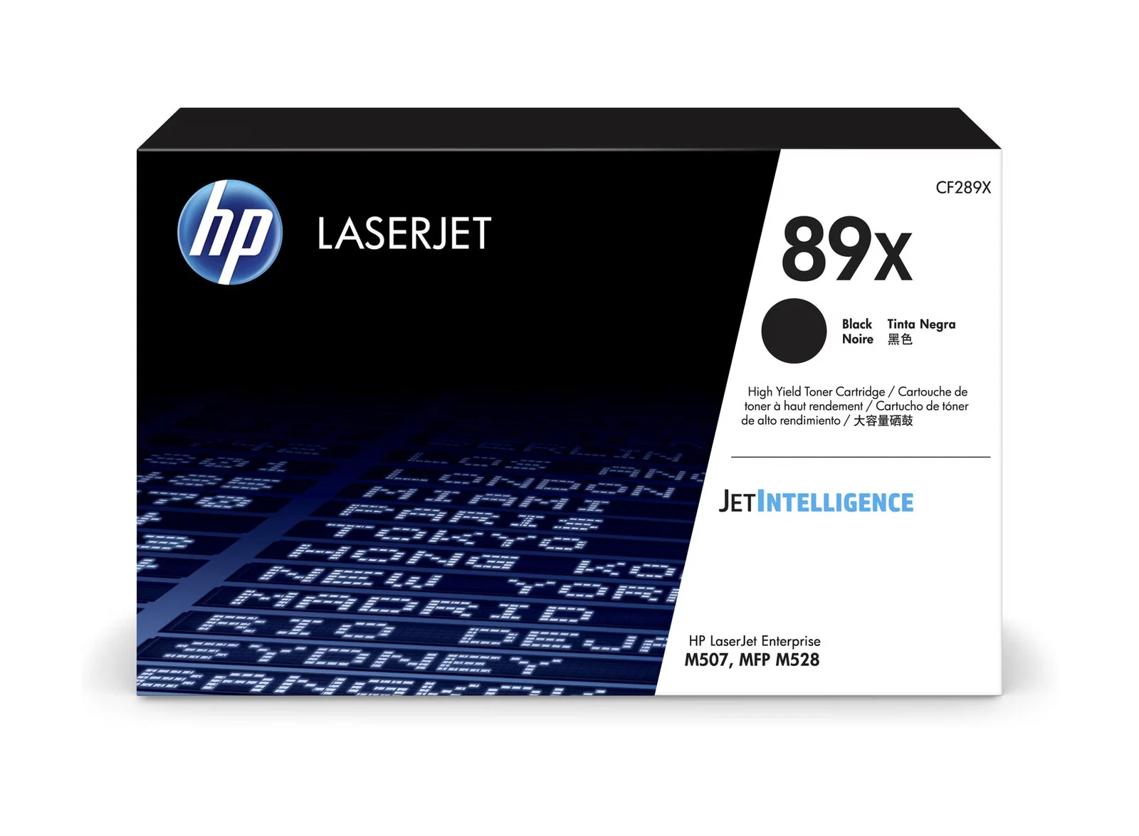 HP 89X Toner Cartridge LaserJet High Yield Black
